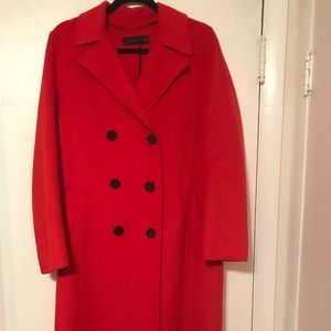 Never Worn | ZARA Double Breasted Felt Coat